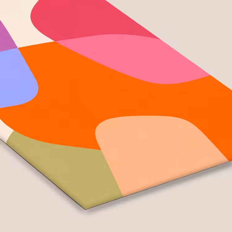Poster met lijst - Abstract - Vormen - Modern - Kleurrijk — 7
