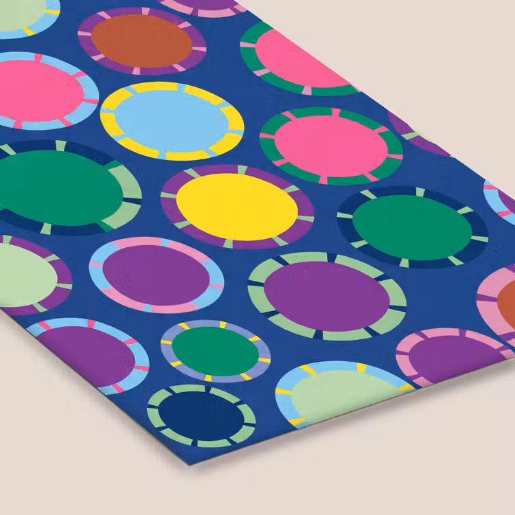 Poster met lijst - Patroon - Cirkels - Abstract - Kleurrijk — 7