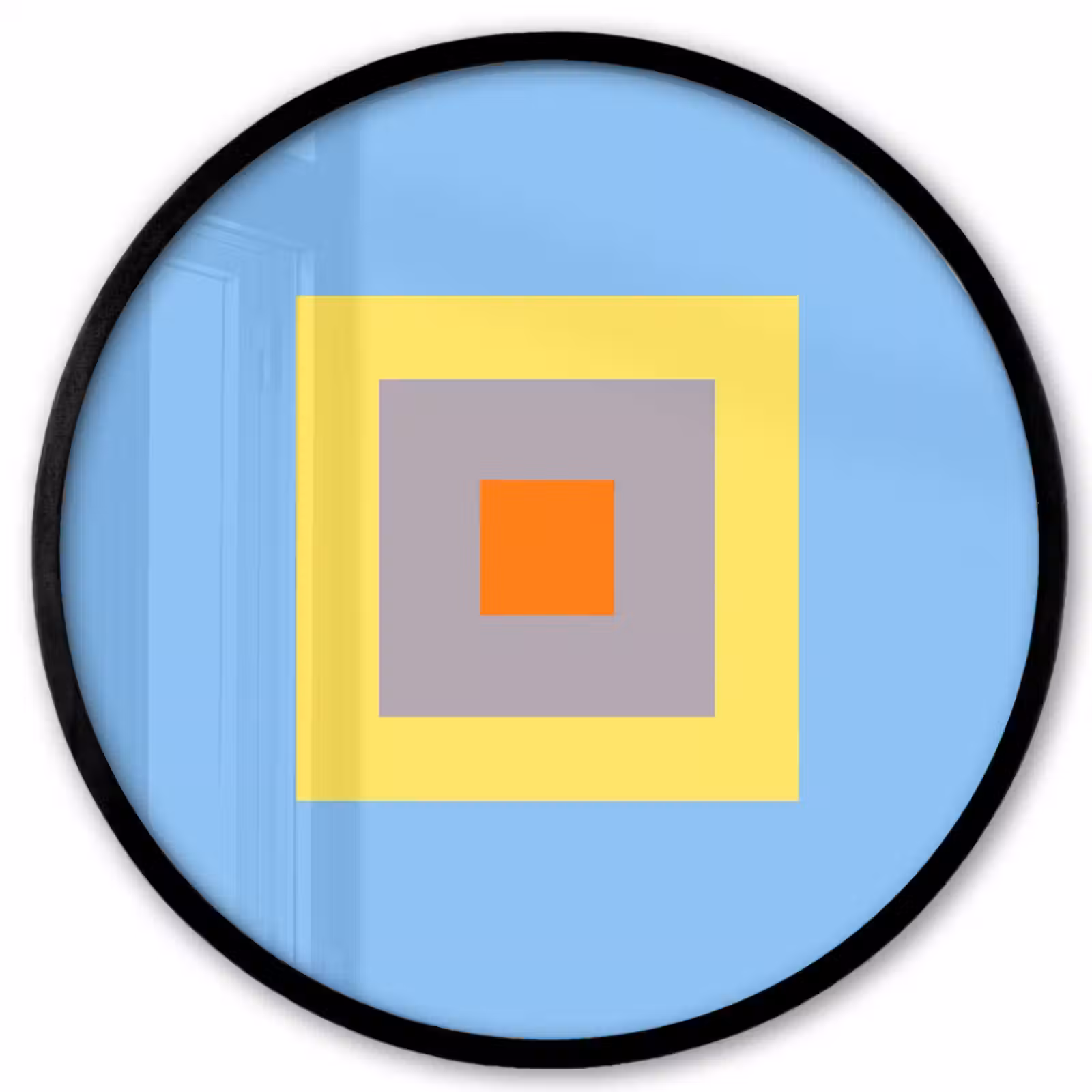 Ronde fotolijst - Abstract - Geometrisch - Kleurrijk - Modern - Vormen — 1