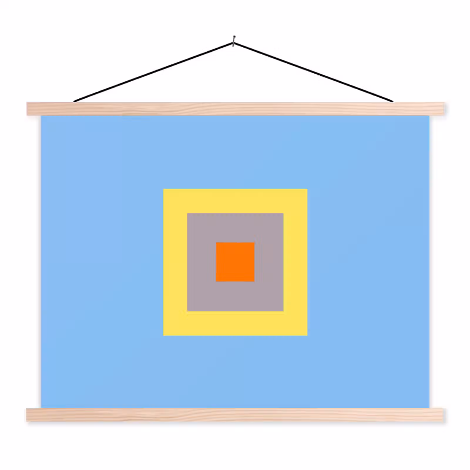 Schoolplaat - Abstract - Geometrisch - Kleurrijk - Modern - Vormen — 1