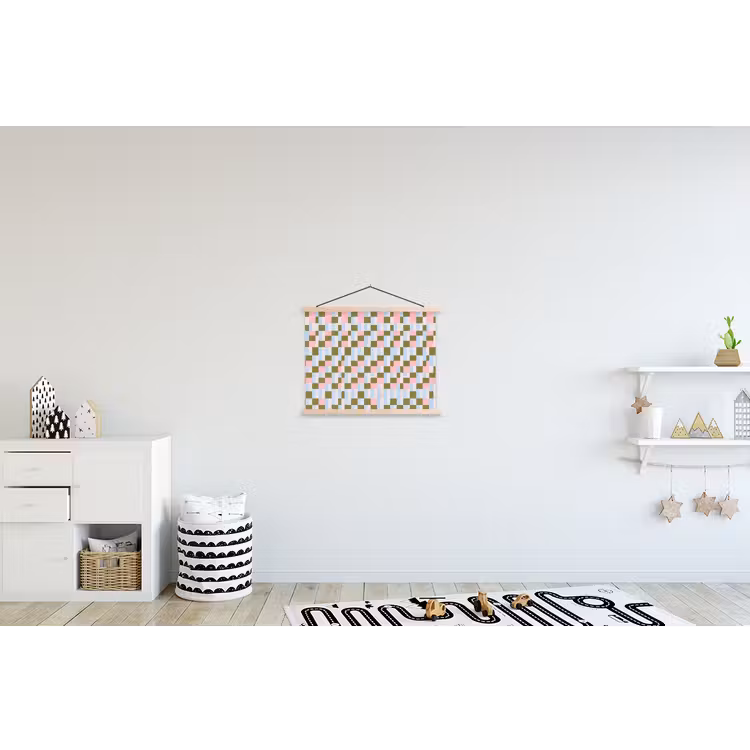 Schoolplaat - Patroon - Geometrisch - Abstract - Kleurrijk - Modern — 3