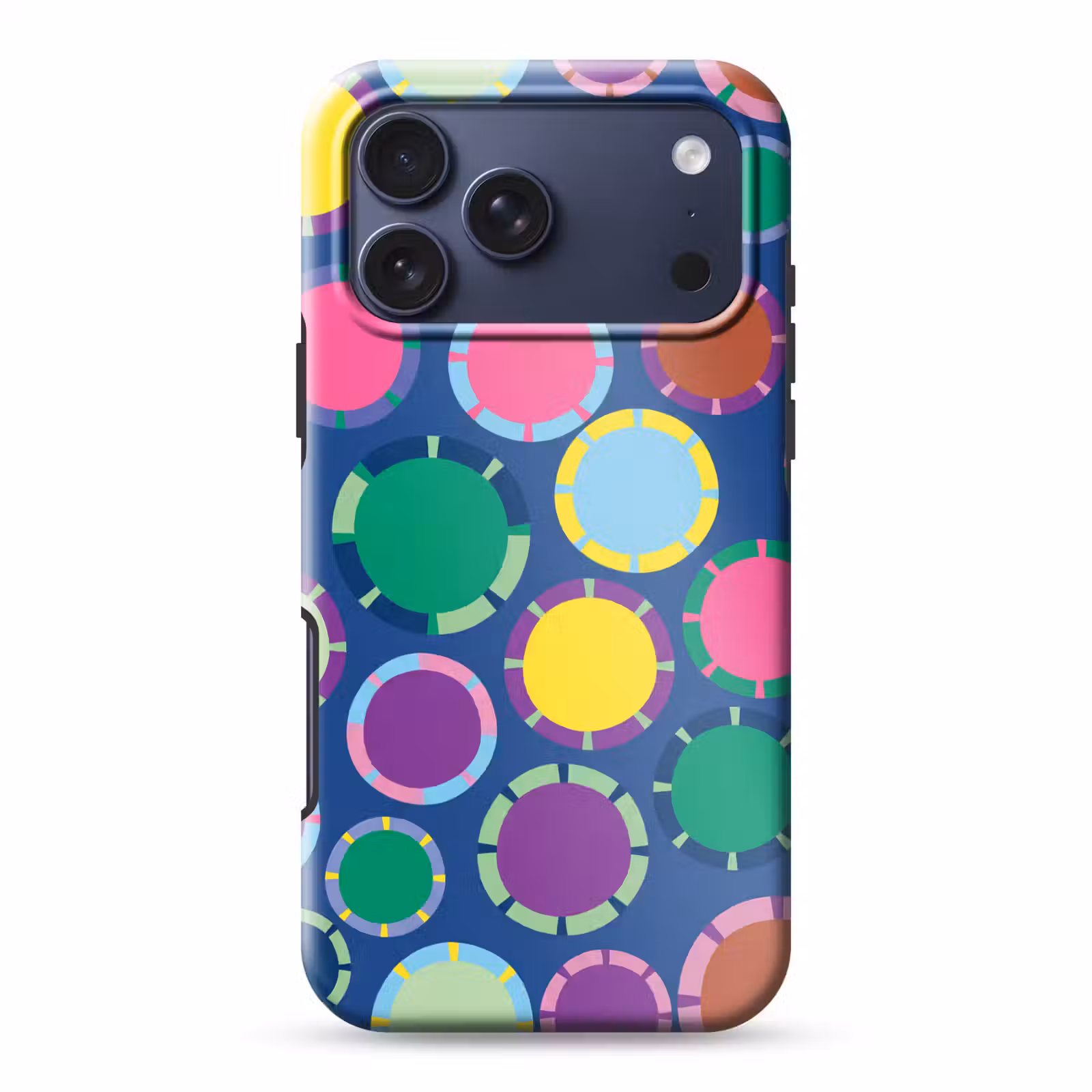 Telefoonhoesje Toughcase - Patroon - Cirkels - Abstract - Kleurrijk — 1