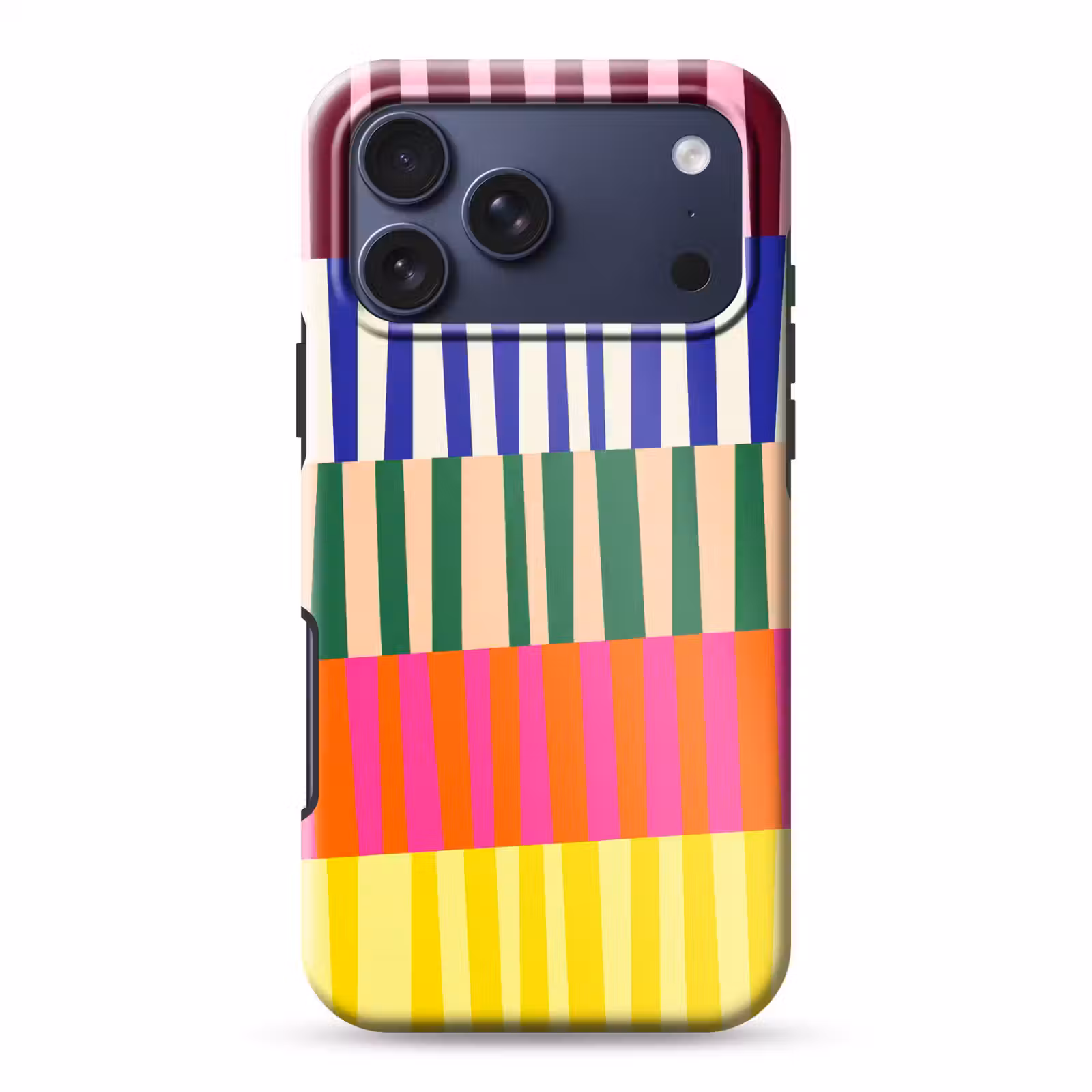 Telefoonhoesje Toughcase - Patroon - Strepen - Abstract - Modern - Kleurrijk — 1