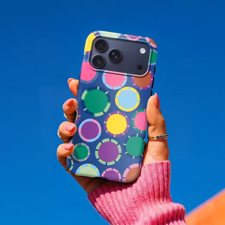 Telefoonhoesje Toughcase - Patroon - Cirkels - Abstract - Kleurrijk — 2