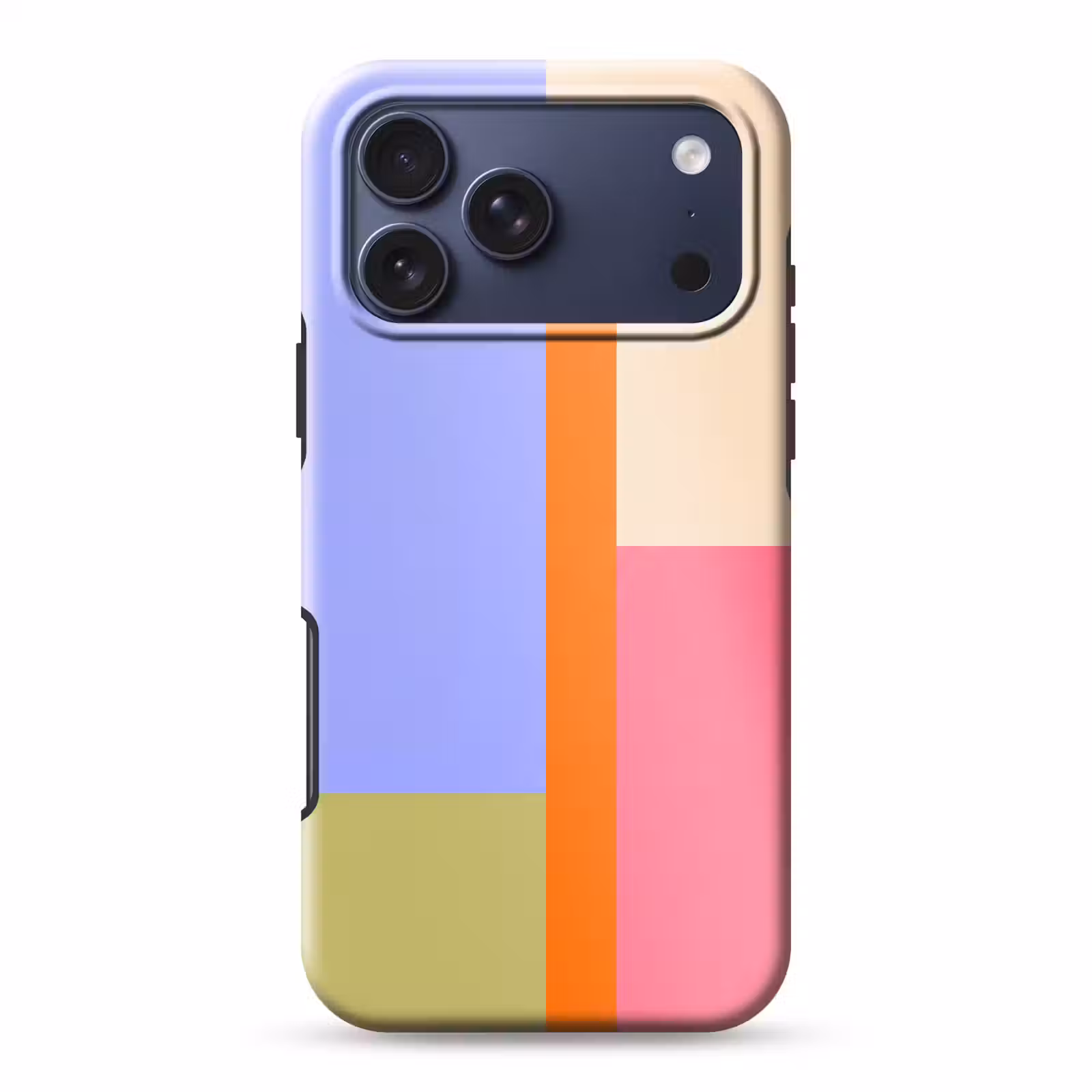 Telefoonhoesje Toughcase - Abstract - Geometrie - Kunst - Modern - Kleurrijk — 1