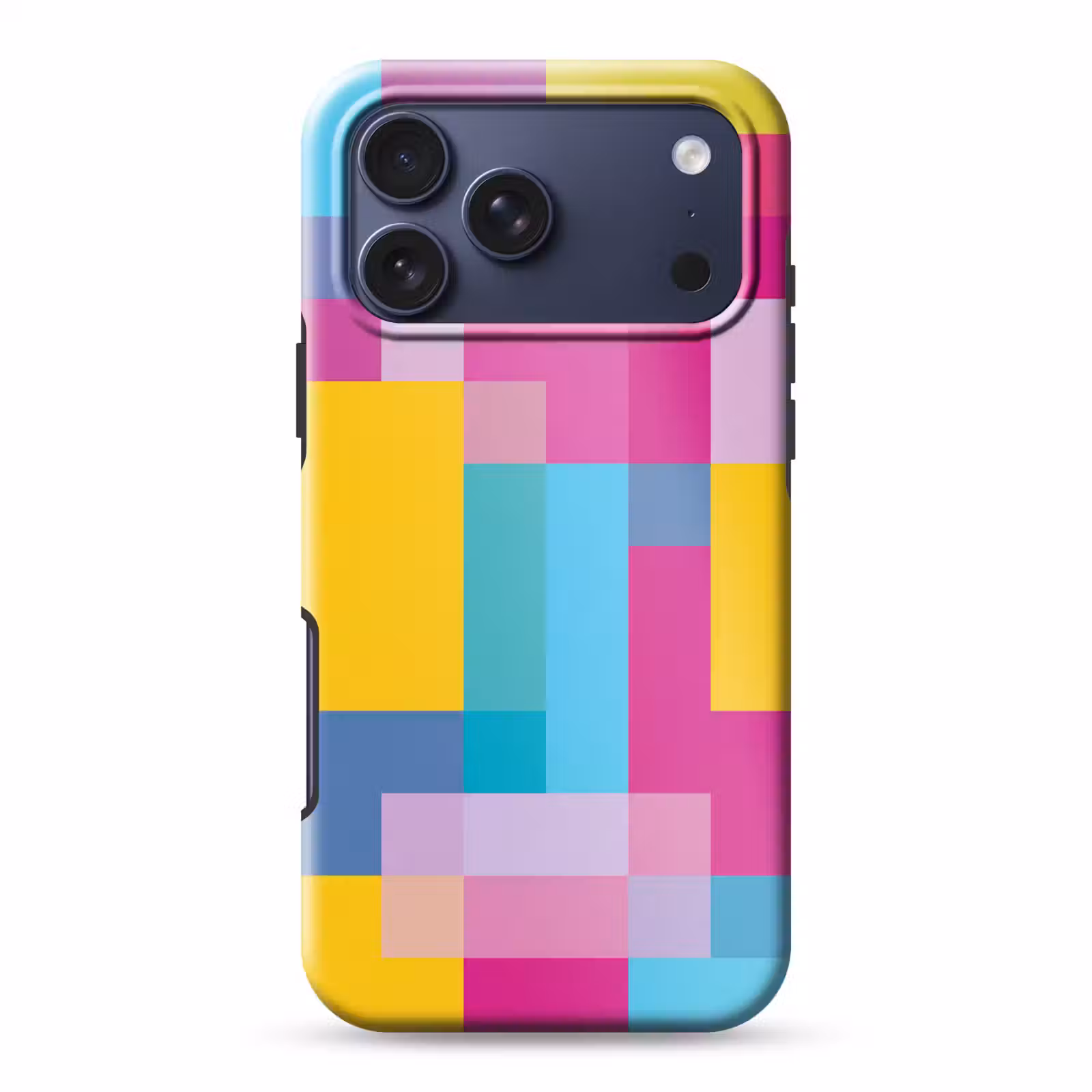 Telefoonhoesje Toughcase - Abstract - Geometrisch - Kunst - Kleurrijk - Modern — 1