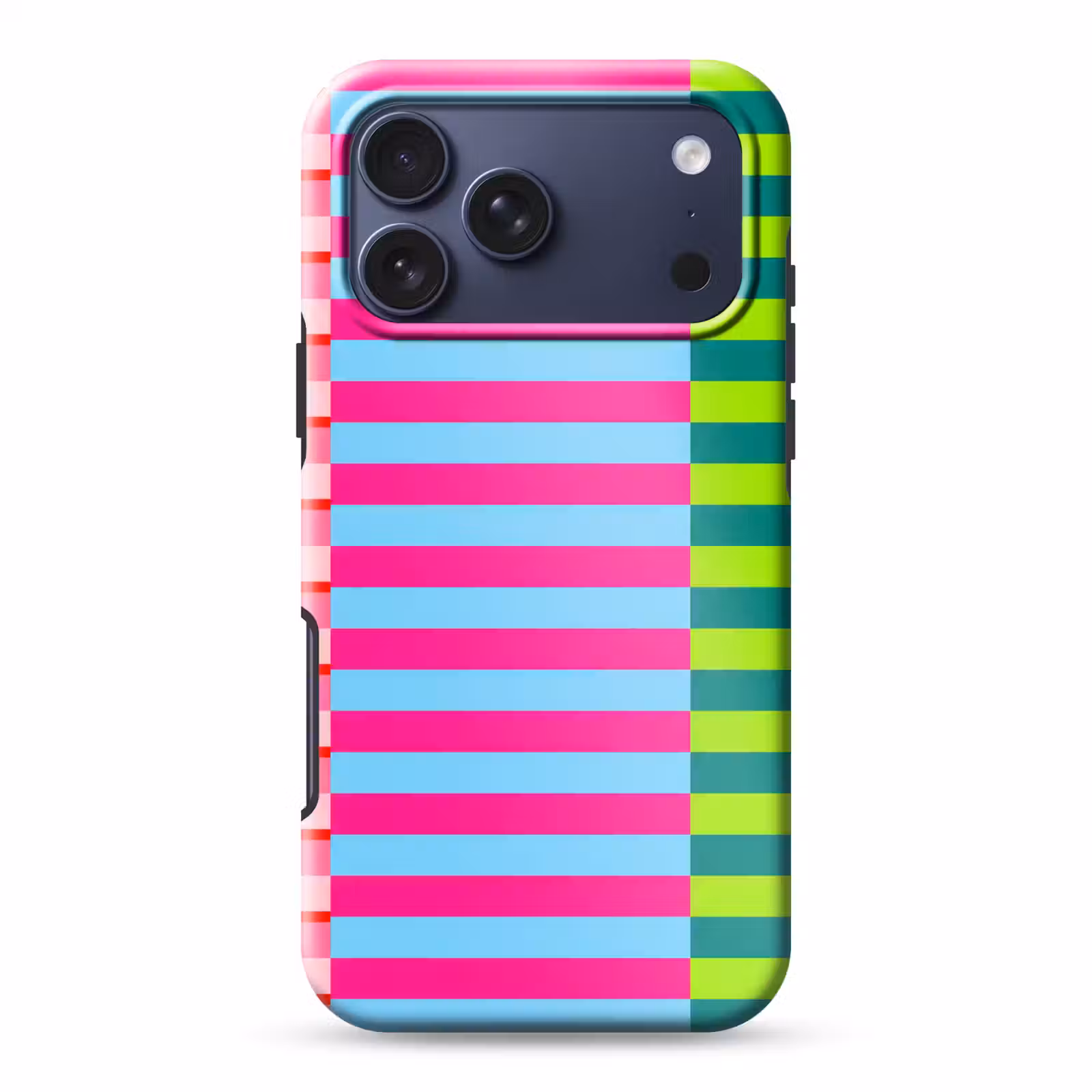 Telefoonhoesje Toughcase - Patroon - Strepen - Modern - Abstract - Kleurrijk — 1