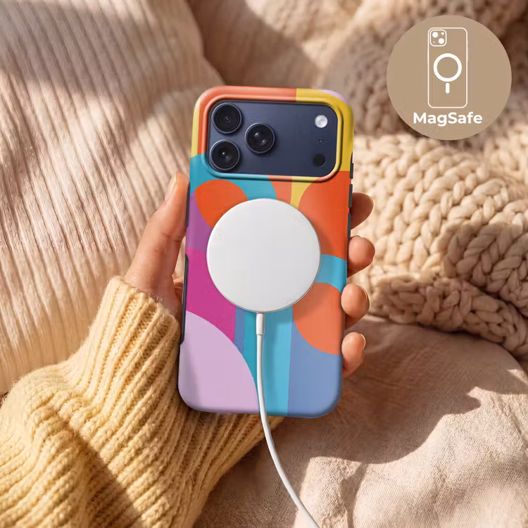 Telefoonhoesje Toughcase - Abstract - Geometrie - Kleurrijk - Modern - Kunst — 8