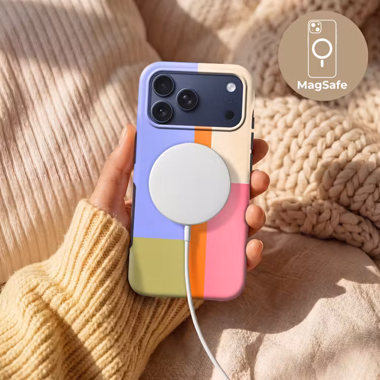 Telefoonhoesje Toughcase - Abstract - Geometrie - Kunst - Modern - Kleurrijk — 8