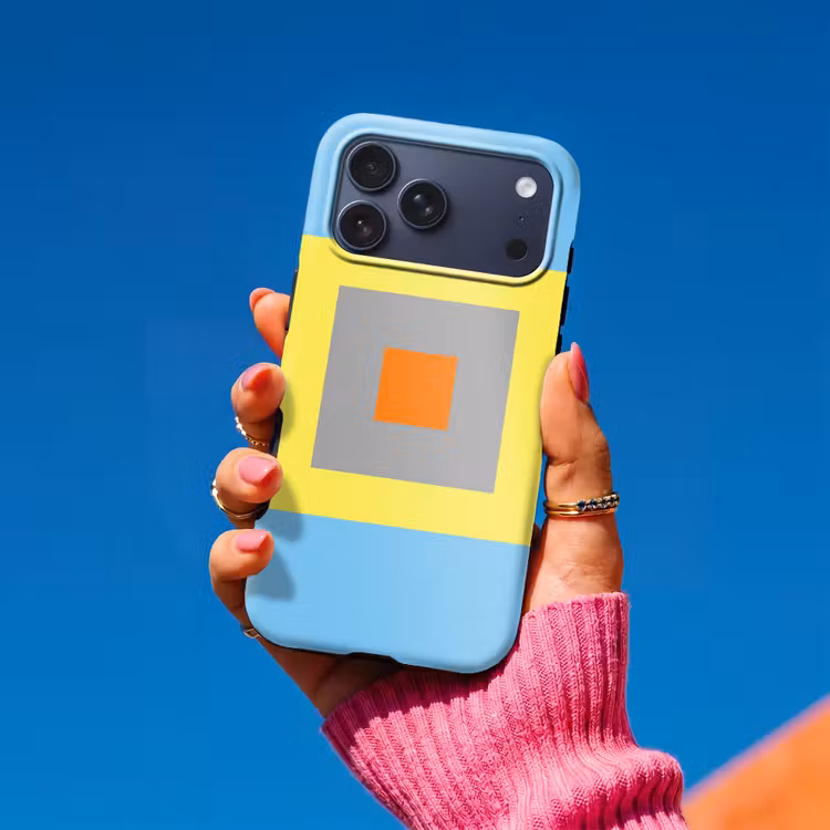 Telefoonhoesje Toughcase - Abstract - Geometrisch - Kleurrijk - Modern - Vormen — 2