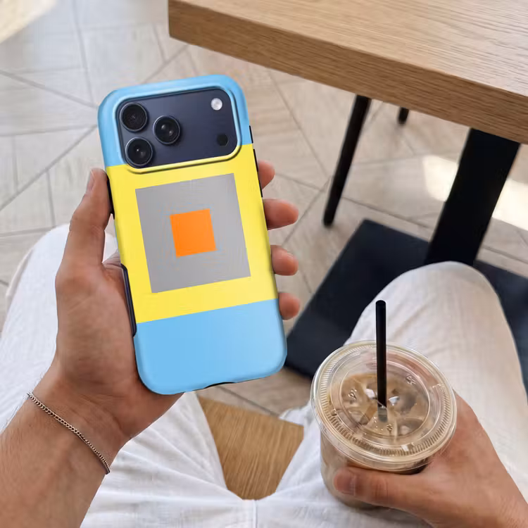 Telefoonhoesje Toughcase - Abstract - Geometrisch - Kleurrijk - Modern - Vormen — 4