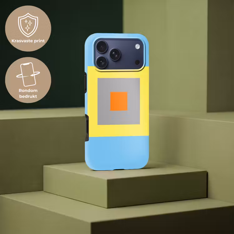 Telefoonhoesje Toughcase - Abstract - Geometrisch - Kleurrijk - Modern - Vormen — 7