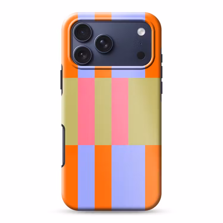 Telefoonhoesje Toughcase - Abstract - Patroon - Geometrisch - Kleurrijk - Modern — 1