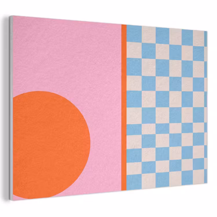 Akoestisch schilderij - Abstract - Vormen - Geometrisch - Modern - Kleurrijk — 1