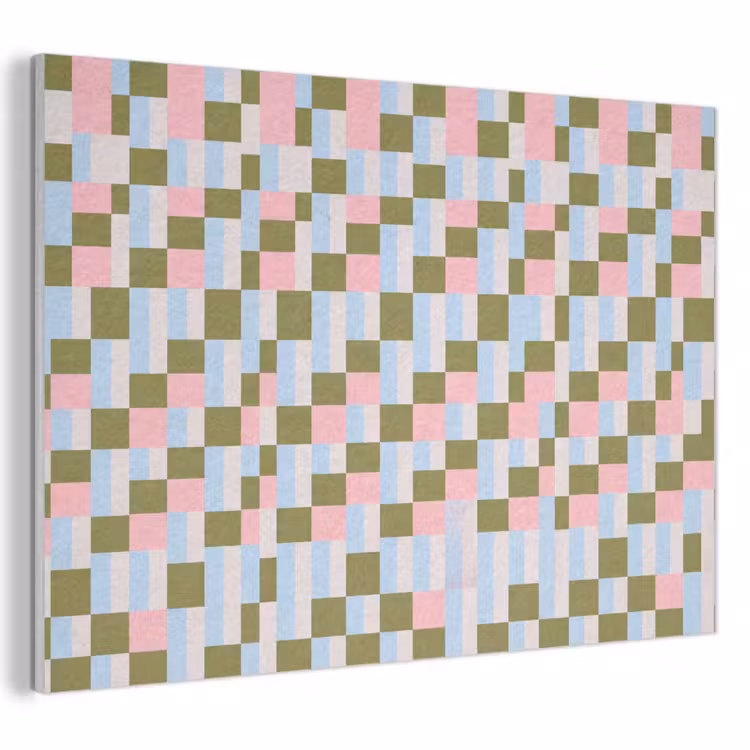 Akoestisch schilderij - Patroon - Geometrisch - Abstract - Kleurrijk - Modern — 1