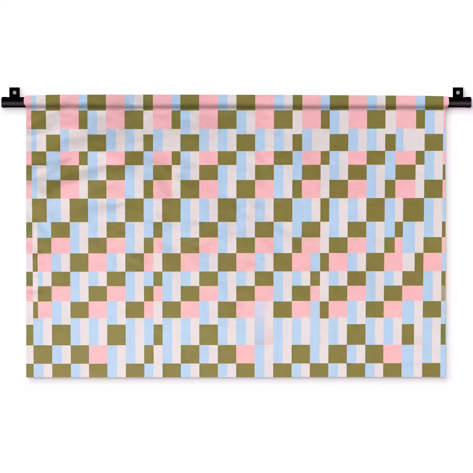 Wandkleed - Patroon - Geometrisch - Abstract - Kleurrijk - Modern — 1