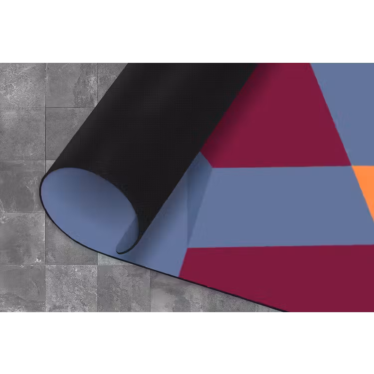 Keukenloper - Abstract - Vormen - Modern - Blauw - Oranje — 4