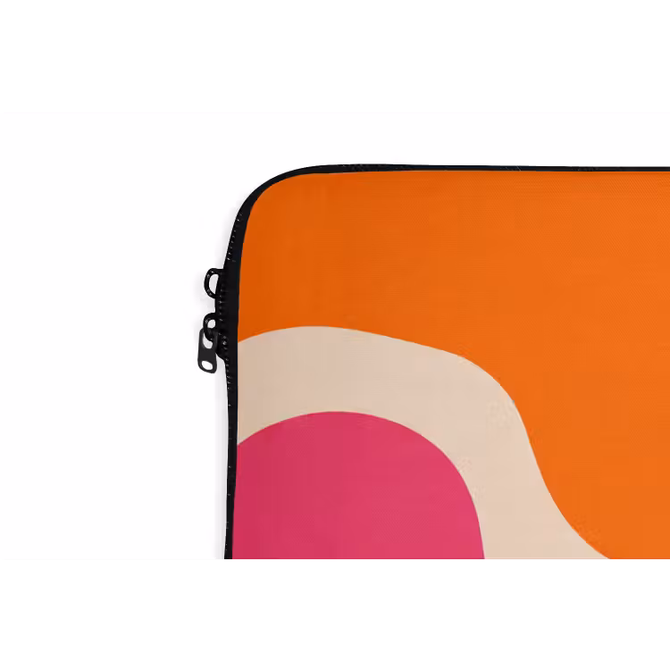 Laptophoes - Abstract - Organische vormen - Design - Modern - Kleurrijk — 5