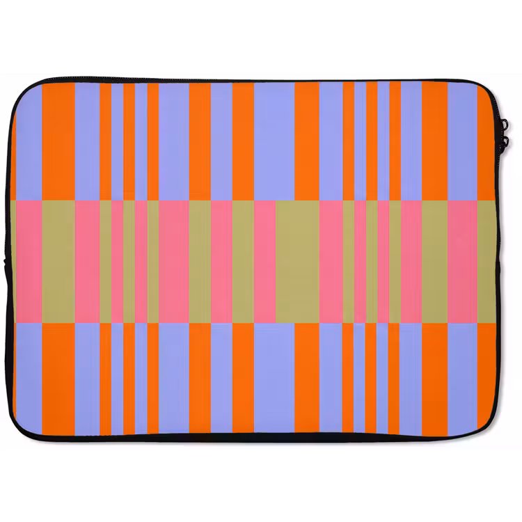 Laptophoes - Abstract - Patroon - Geometrisch - Kleurrijk - Modern — 1