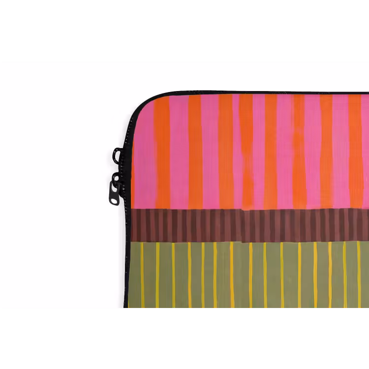 Laptophoes - Abstract - Strepen - Modern - Kleurrijk - Kunst — 5