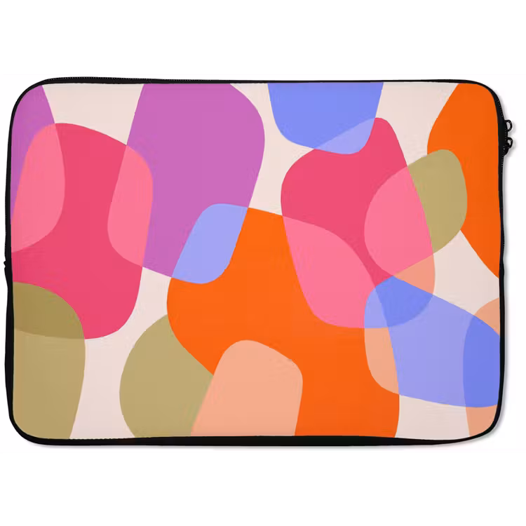 Laptophoes - Abstract - Vormen - Modern - Kleurrijk — 1