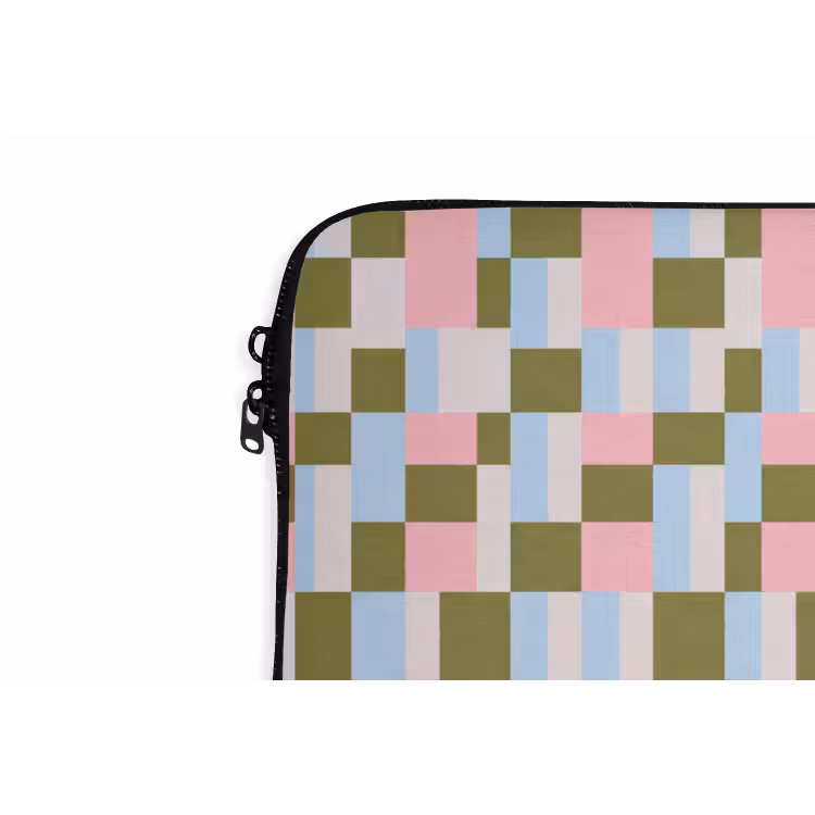 Laptophoes - Patroon - Geometrisch - Abstract - Kleurrijk - Modern — 5