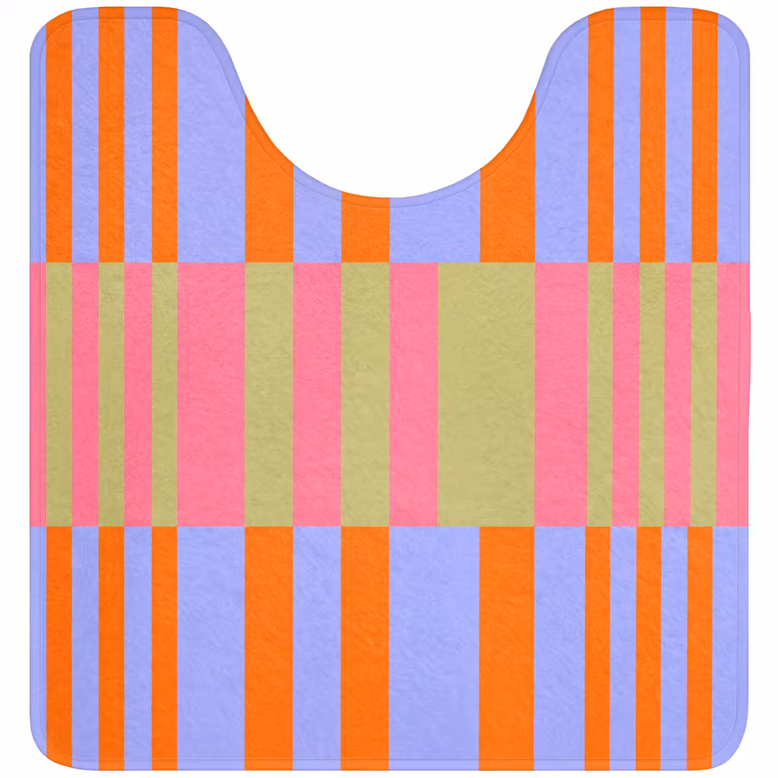 Wc Mat - Abstract - Patroon - Geometrisch - Kleurrijk - Modern — 1