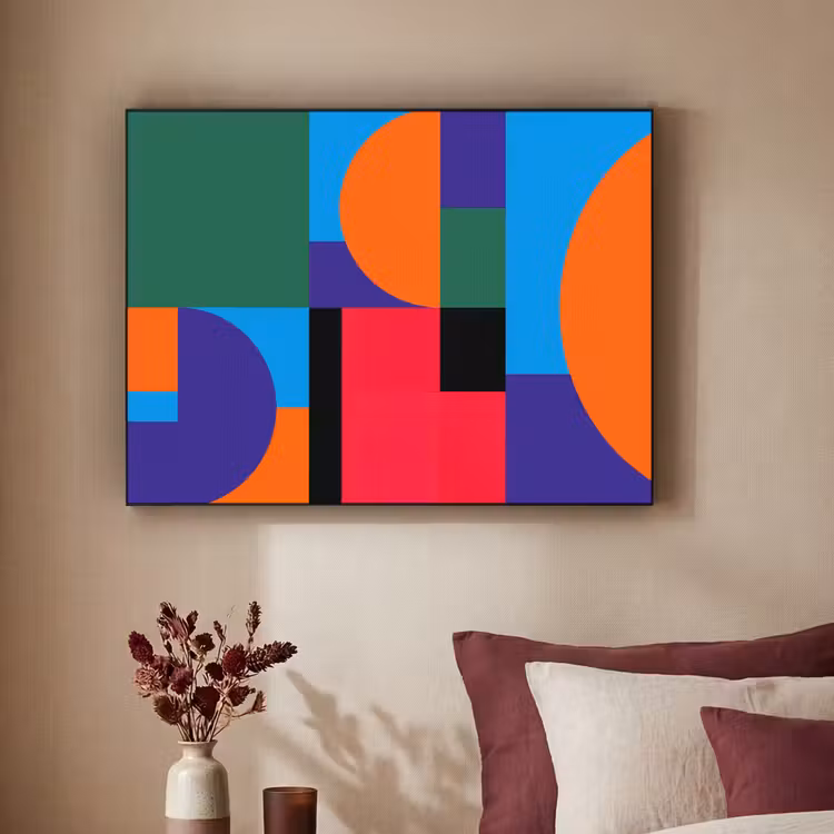 Art Frame - Geometrisch - Abstract - Vormen - Kleurrijk - Modern — 3