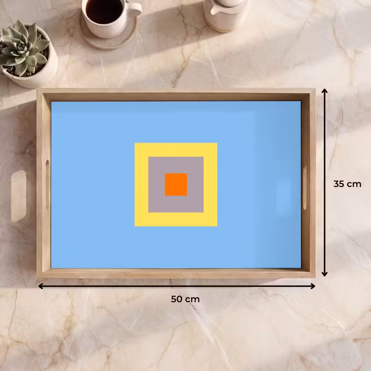 Dienblad - Abstract - Geometrisch - Kleurrijk - Modern - Vormen — 9