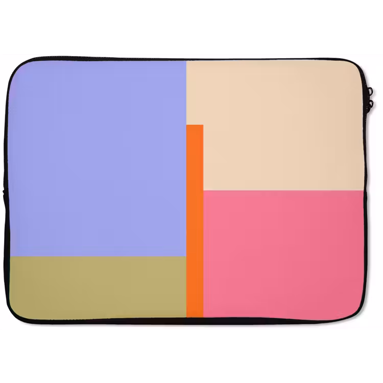 Laptophoes - Abstract - Geometrie - Kunst - Modern - Kleurrijk — 1
