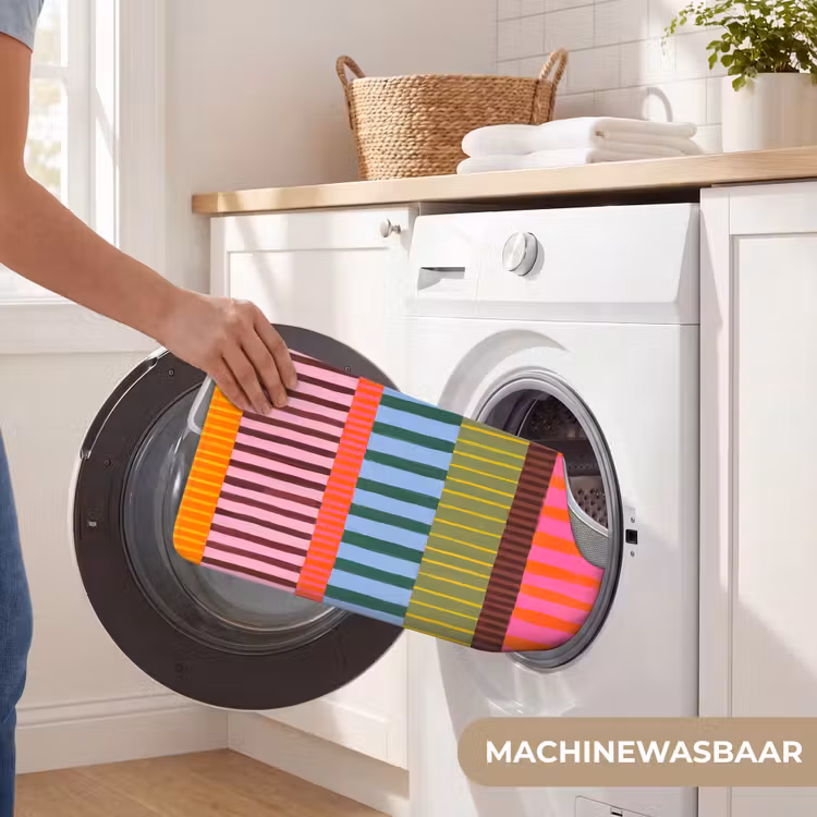 Wc Mat - Abstract - Strepen - Modern - Kleurrijk - Kunst — 6