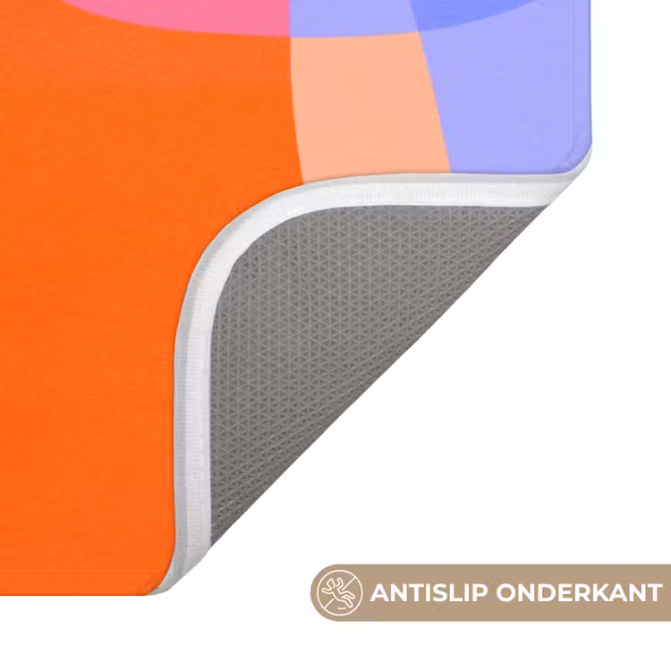 Wc Mat - Abstract - Vormen - Modern - Kleurrijk — 4