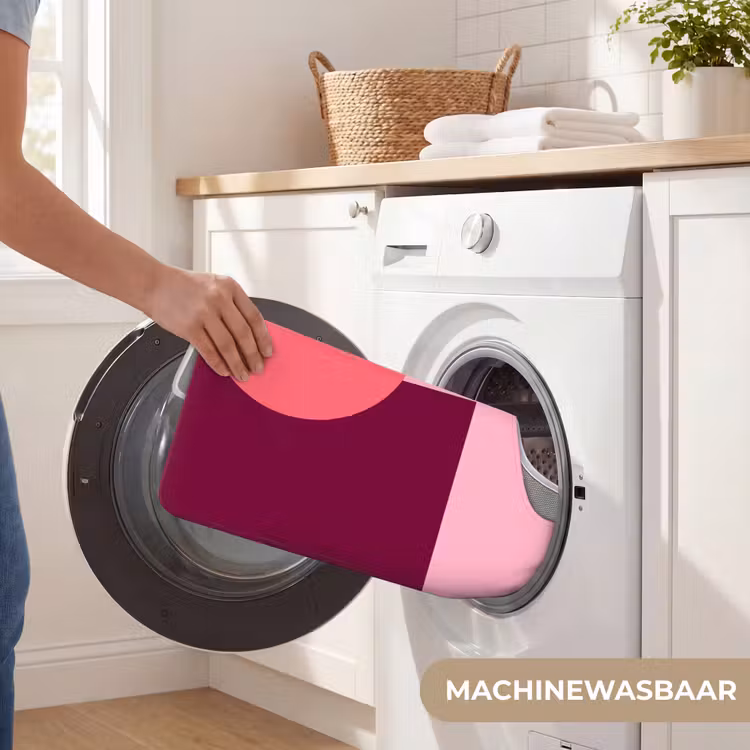 Wc Mat - Abstract - Vormen - Roze - Modern - Design — 6