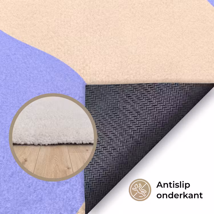 Vloerkleed - Abstract - Organische vormen - Design - Modern - Kleurrijk — 4