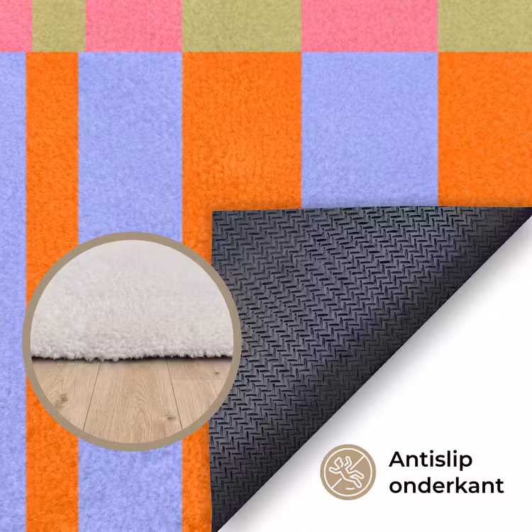 Vloerkleed - Abstract - Patroon - Geometrisch - Kleurrijk - Modern — 4