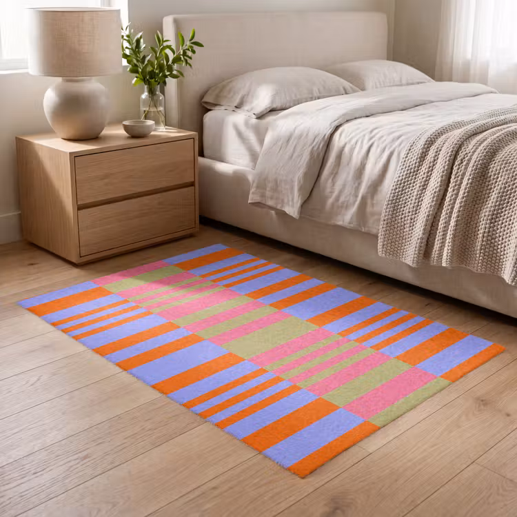 Vloerkleed - Abstract - Patroon - Geometrisch - Kleurrijk - Modern — 5