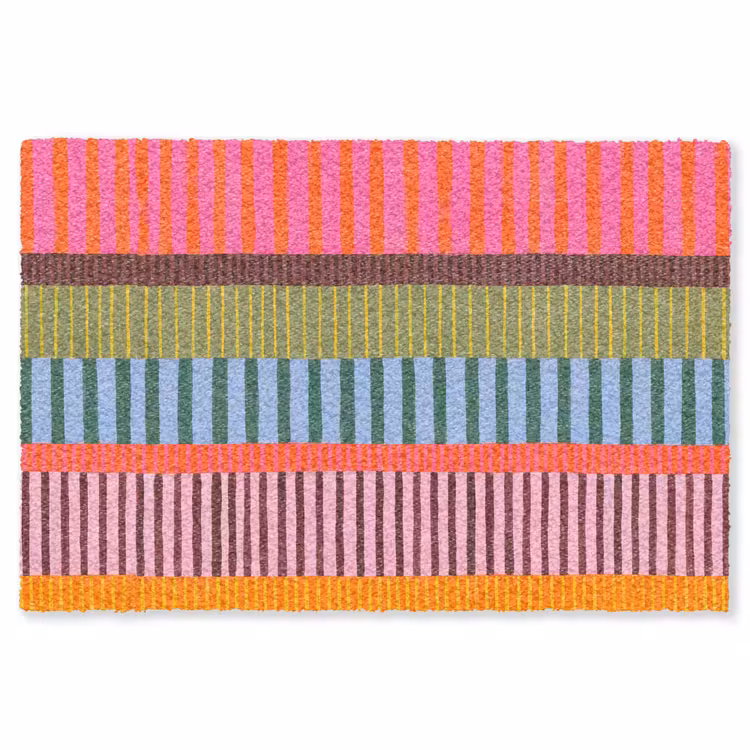 Vloerkleed - Abstract - Strepen - Modern - Kleurrijk - Kunst — 1