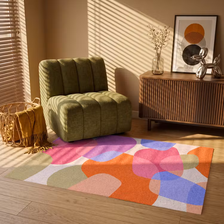 Vloerkleed - Abstract - Vormen - Modern - Kleurrijk — 2