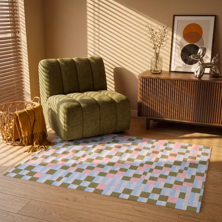 Vloerkleed - Patroon - Geometrisch - Abstract - Kleurrijk - Modern — 2