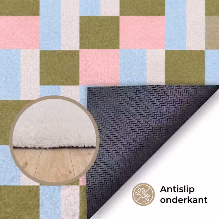 Vloerkleed - Patroon - Geometrisch - Abstract - Kleurrijk - Modern — 4