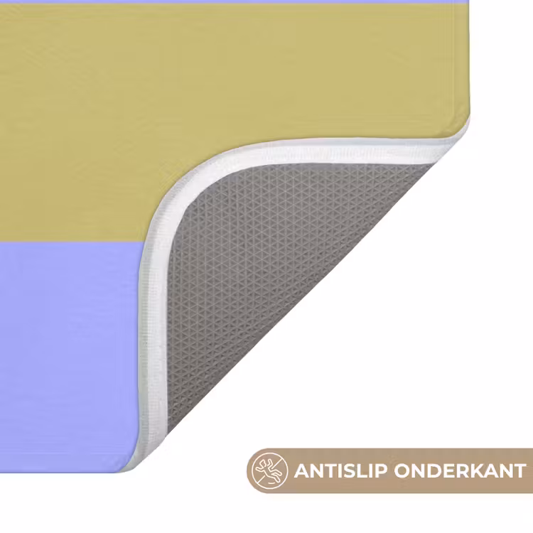 Wc Mat - Abstract - Geometrie - Strepen - Blokken - Rood — 4