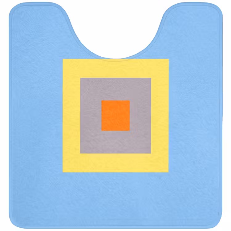 Wc Mat - Abstract - Geometrisch - Kleurrijk - Modern - Vormen — 1