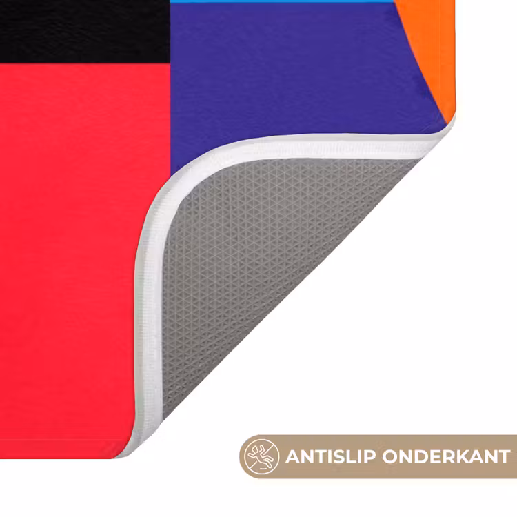 Wc Mat - Geometrisch - Abstract - Vormen - Kleurrijk - Modern — 4
