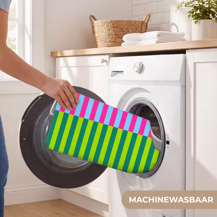 Wc Mat - Patroon - Strepen - Modern - Abstract - Kleurrijk — 6
