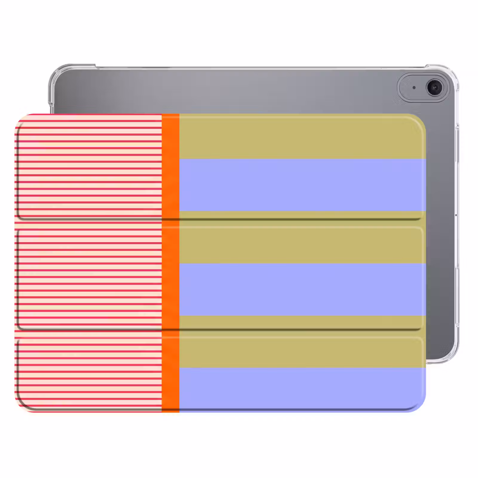 iPad hoes - Abstract - Geometrie - Strepen - Blokken - Rood — 1