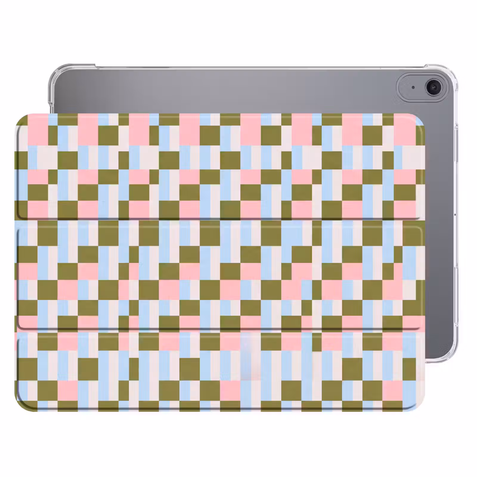 iPad hoes - Patroon - Geometrisch - Abstract - Kleurrijk - Modern — 1