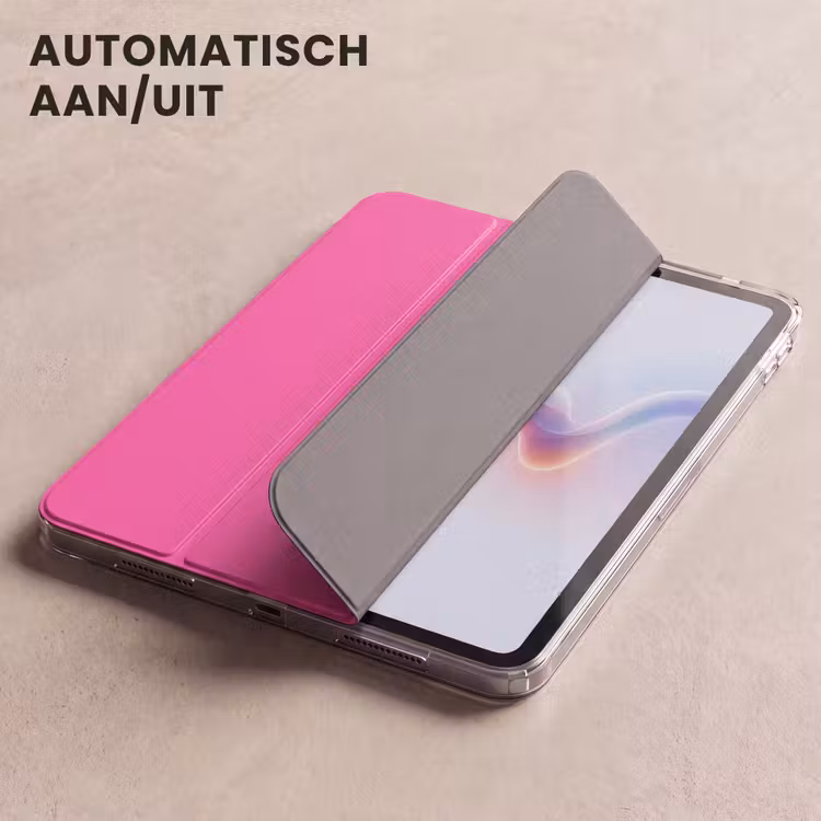 iPad hoes - Abstract - Geometrisch - Kleurblokken - Roze - Oranje — 5
