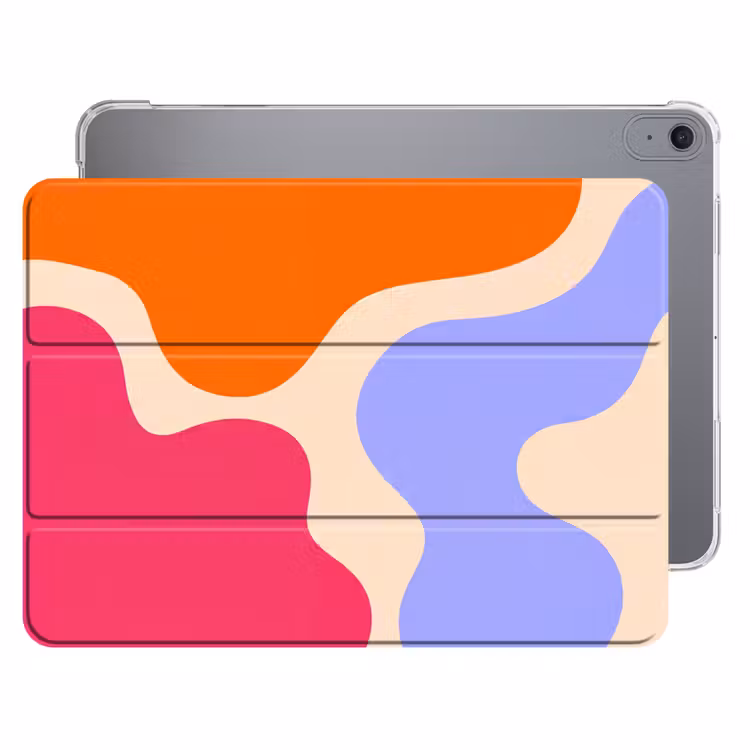 iPad hoes - Abstract - Organische vormen - Design - Modern - Kleurrijk — 1