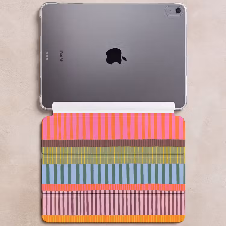 iPad hoes - Abstract - Strepen - Modern - Kleurrijk - Kunst — 6
