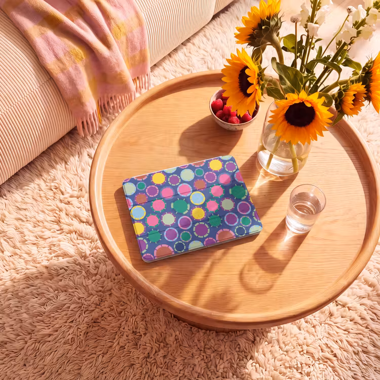 iPad hoes - Patroon - Cirkels - Abstract - Kleurrijk — 2